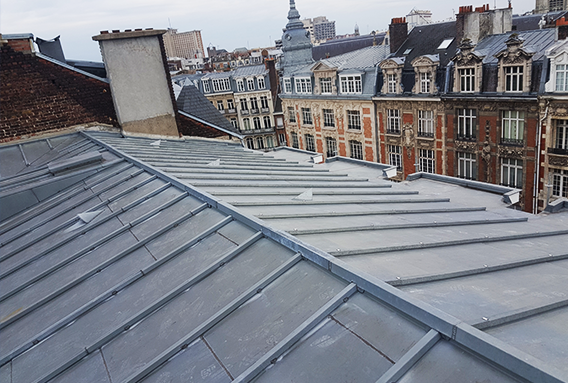 Réalisation de toiture à Lille